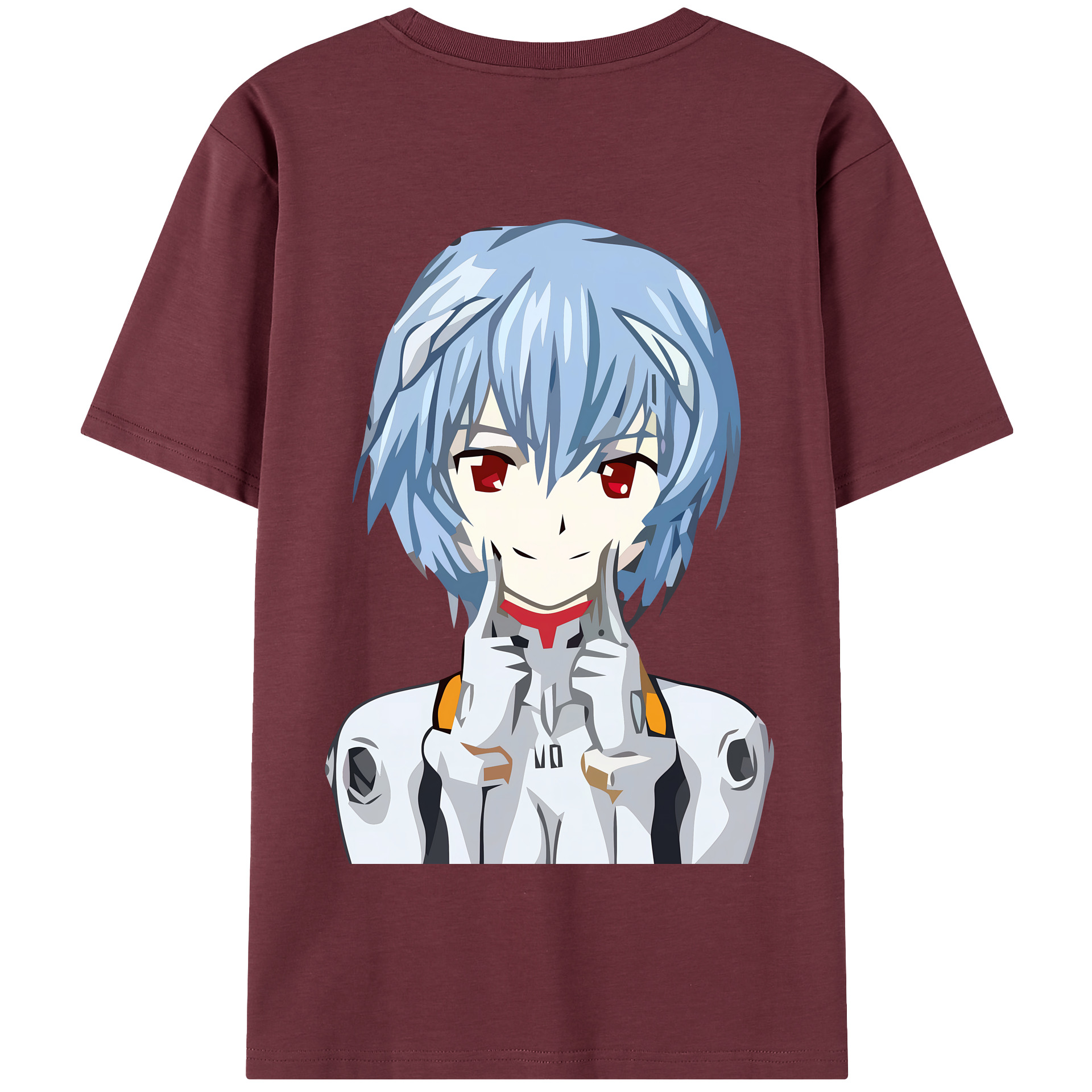 （画像用） EVA 新世紀エヴァンゲリオン 綿100％半袖Tシャツ（背面プリント）
